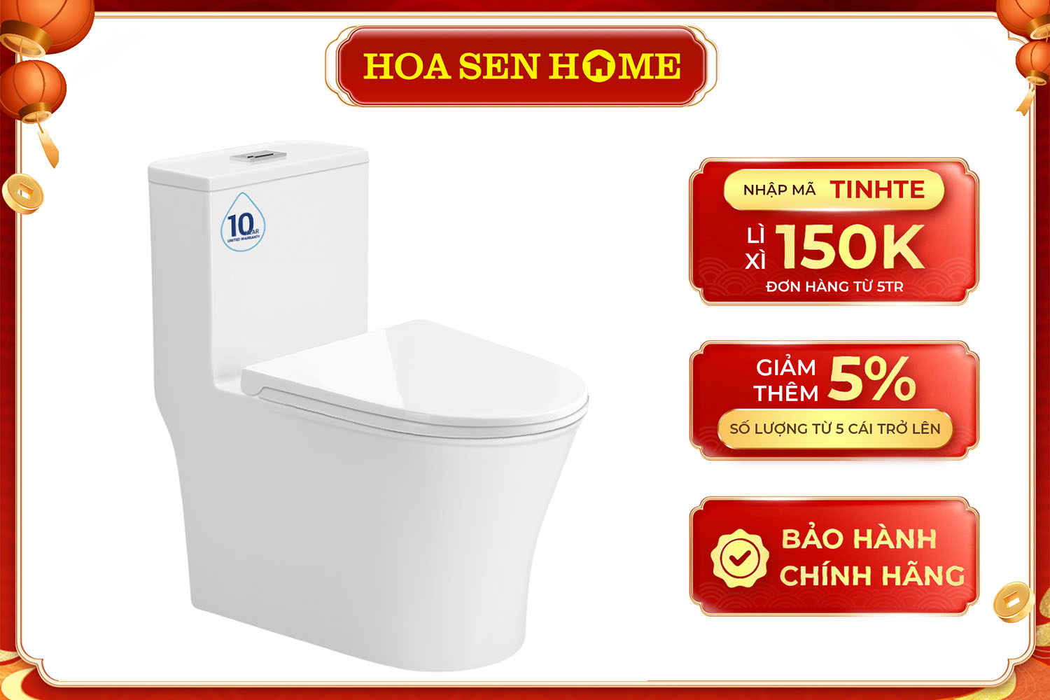 Bồn cầu một khối TUSLO T006 (6830)