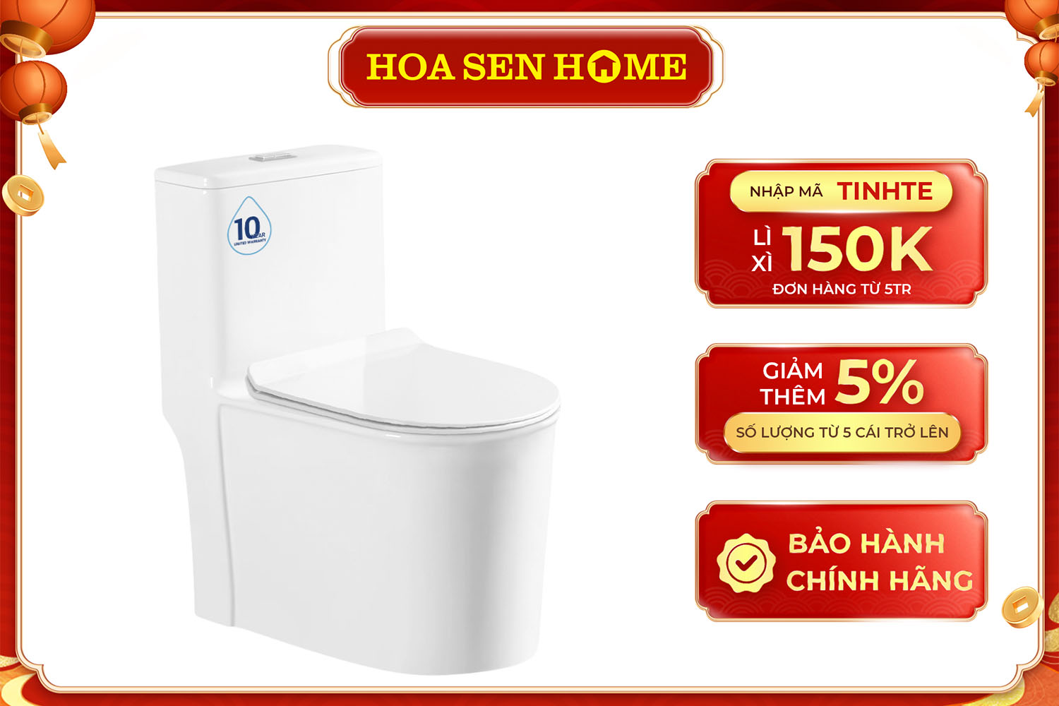 Bồn cầu một khối TUSLO T002 (6831)