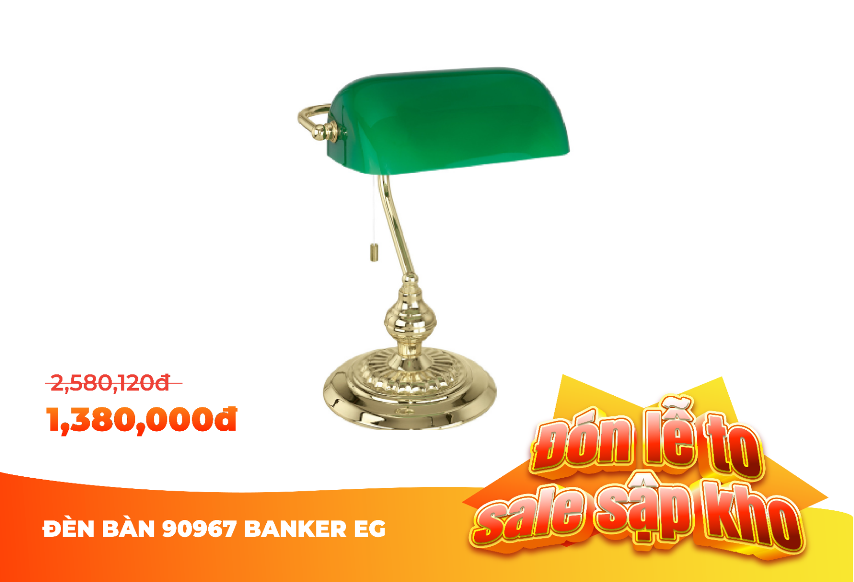 Đèn bàn EGLO 90967 BANKER