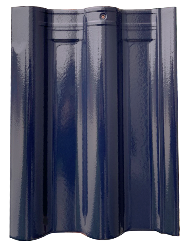 Ngói tráng men IRISA xanh navy IR.001
