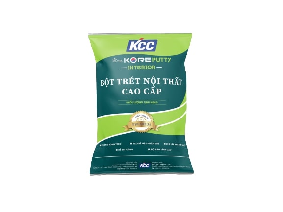 Bột trét nội thất KORE PUTTY INTERIOR - NEW KCC