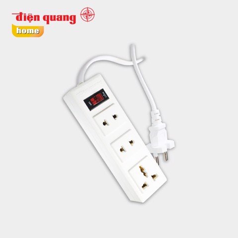 Ổ cắm 002A-02 3 lỗ dây 5 mét