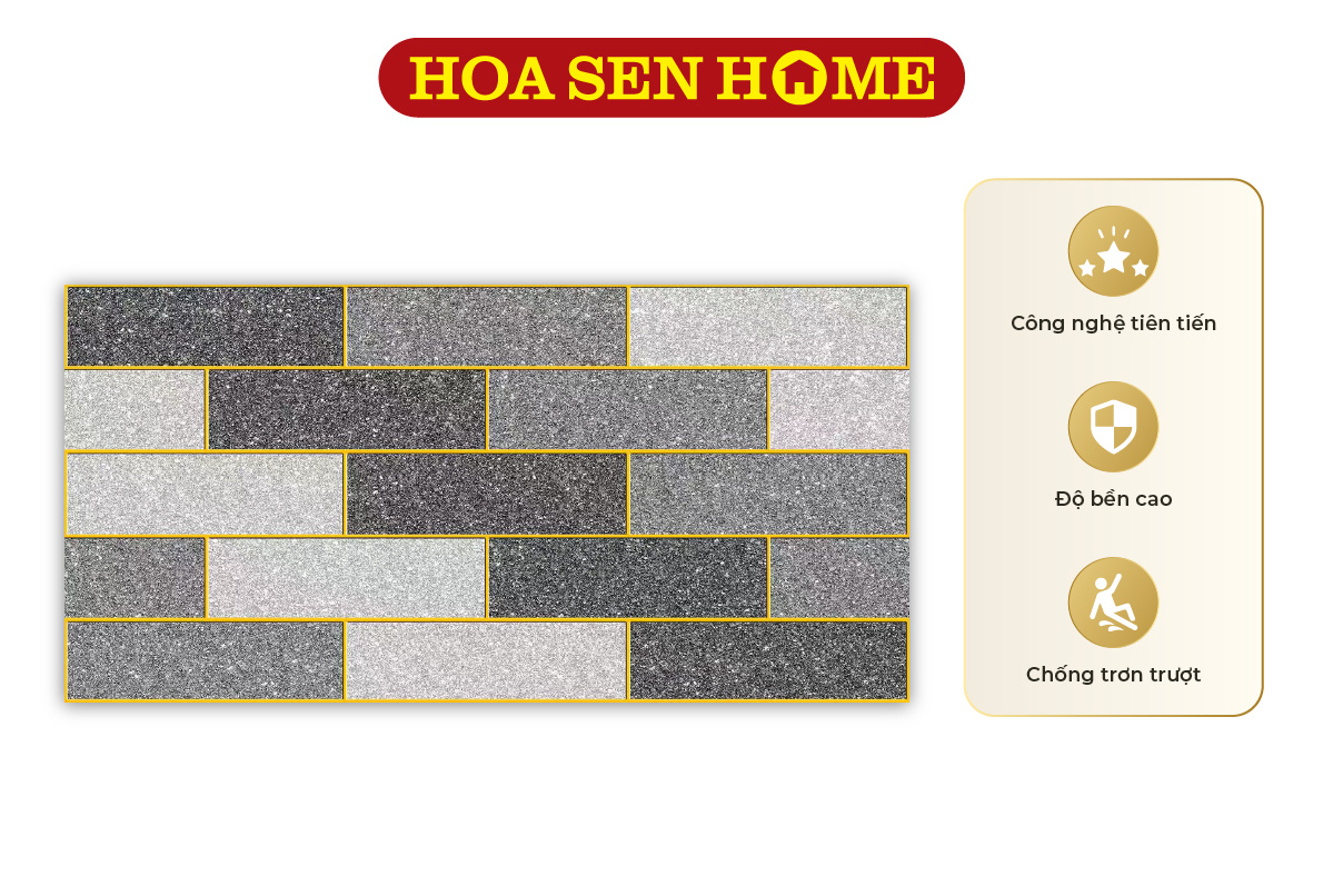 Gạch bố cục xếp gạch Omela OHS2550004 250mmx500mm