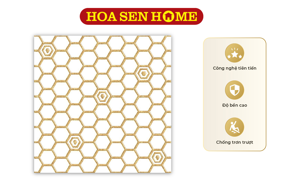 Gạch hình lục giác Omela OHS3030001 300mmx300mm