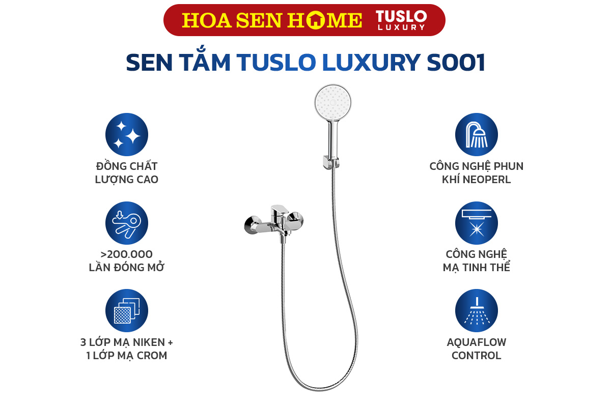 Sen dây TUSLO LUXURY S001