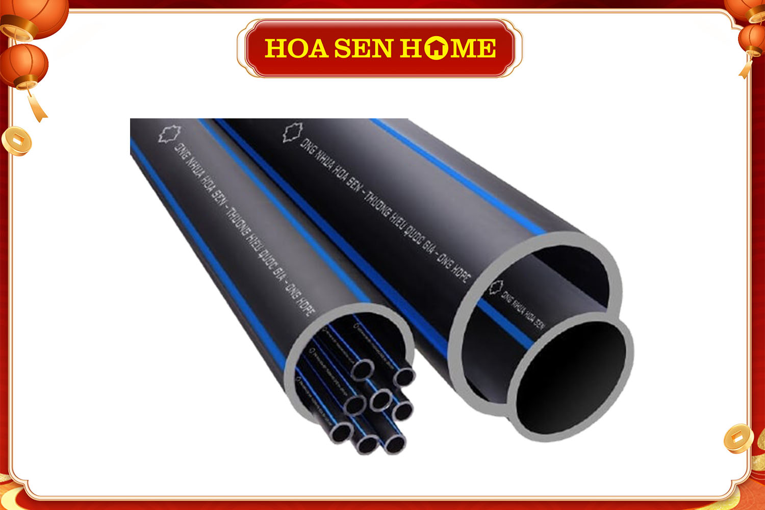 Ống nhựa HDPE 25mmx200m