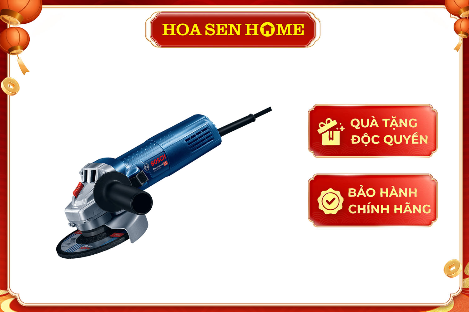 Máy mài góc nhỏ Bosch GWS 900-100S