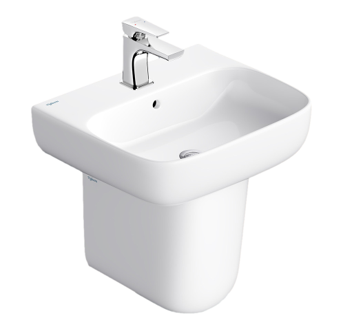 Bộ lavabo treo tường chân ngắn Viglacera V23