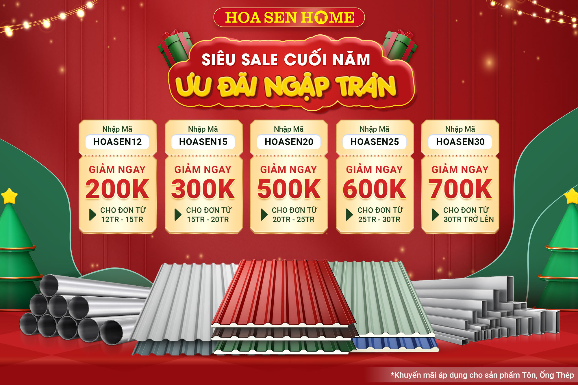 SIÊU SALE CUỐI NĂM - ƯU ĐÃI NGẬP TRÀN