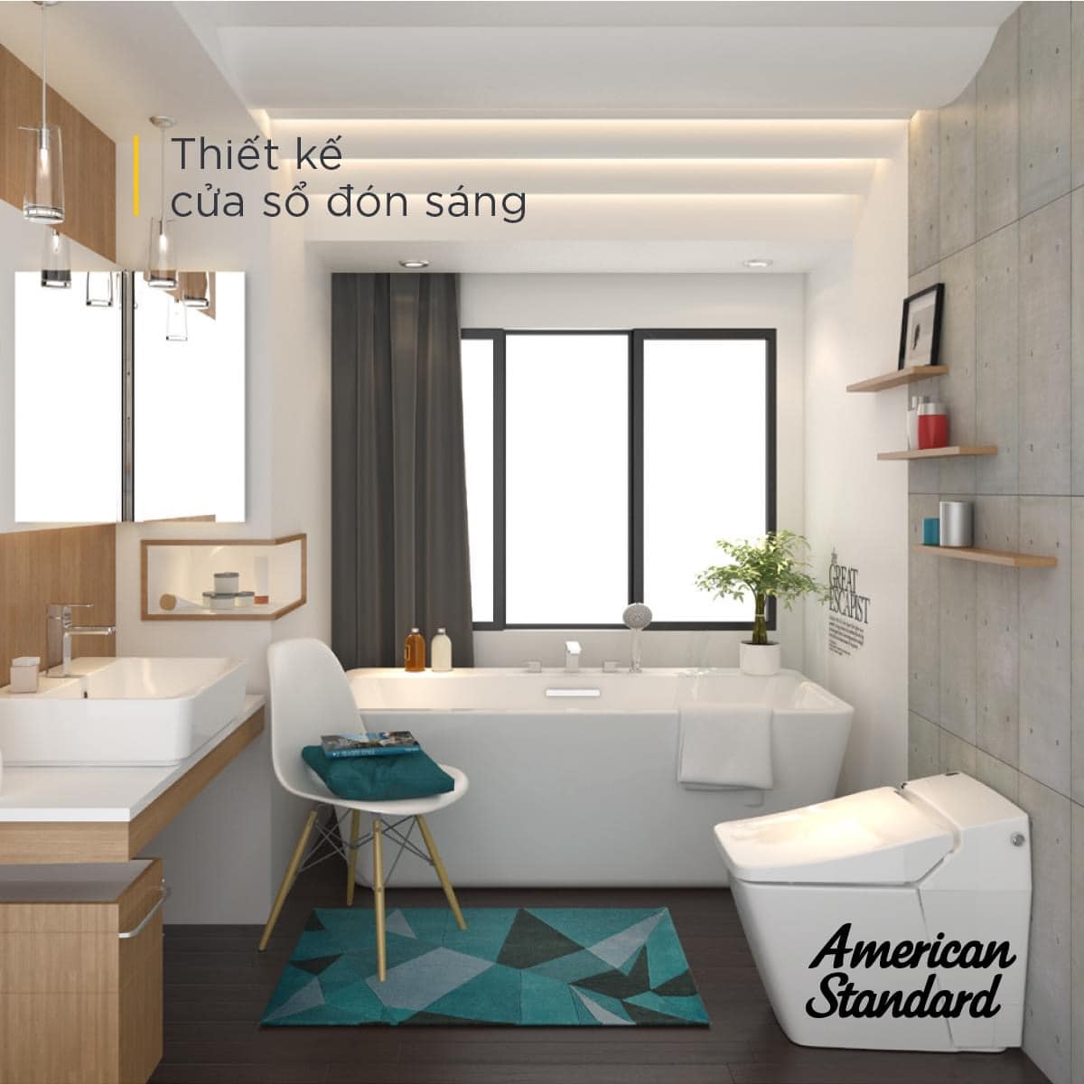Sử dụng ánh sáng tự nhiên cho phòng tắm là một xu hướng được ưa chuộng trong các thiết kế nội thất hiện đại. Bạn có muốn thấy được sự khác biệt khi sử dụng ánh sáng tự nhiên trong không gian tắm của mình? Hãy xem ngay hình ảnh liên quan đến từ khóa này.