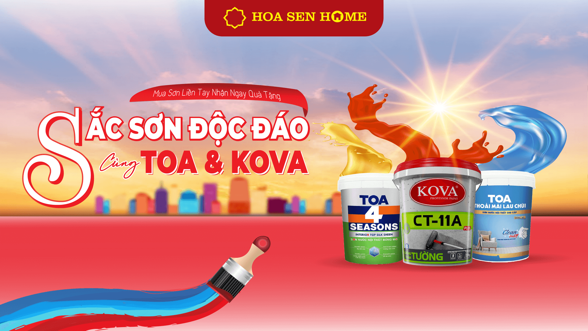 sơn toa và kova chất lượng cao